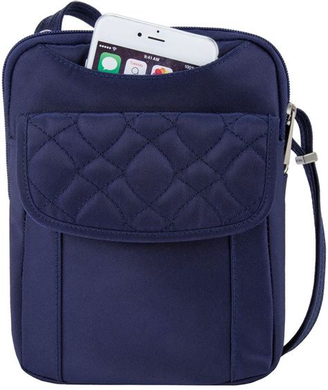 travelon signature anti theft rfid blocking crossbody bag|travelon rfid crossbody purses sold.